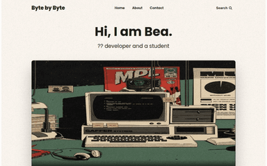 byte by byte